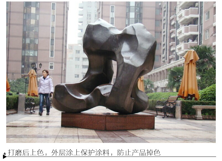 玻璃钢仿石材加工大型锻铜雕塑广场景观雕塑各种造型锻铜雕塑来图